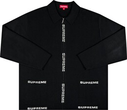 Supreme: Чёрный кардиган 