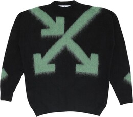 Off-White: Чёрная толстовка  Arrows