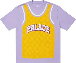 Palace: Фиолетовая футболка 