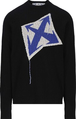 Off-White: Свитер  Arrows из шерсти