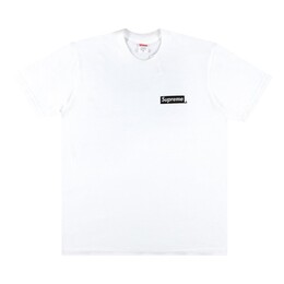 Supreme: Белая футболка  No More Shit