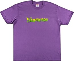 Supreme: Фиолетовая футболка  Shrek