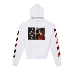 Off-White: Толстовка  Caravaggio с принтом