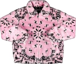 Supreme: Куртка  Bandana из искусственного меха