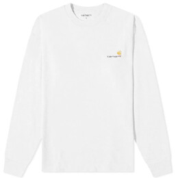 Carhartt WIP: Футболка  American с длинным рукавом