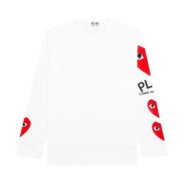 Comme Des Garçons Play: Свитшот с длинным рукавом 