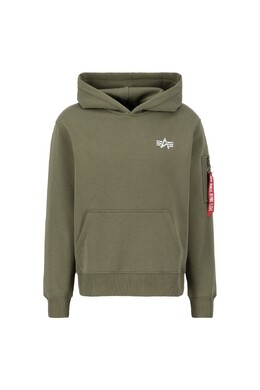 Alpha Industries: Зелёная толстовка 
