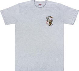 Supreme: Серая футболка  Laugh Now