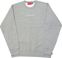 Supreme: Серая толстовка 