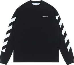 Off-White: Свитшот  Diag с длинным рукавом