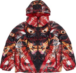 Supreme: Красный пуховик 