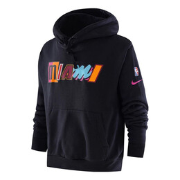 Nike: Чёрная толстовка 