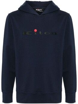 Kiton: Синяя толстовка 