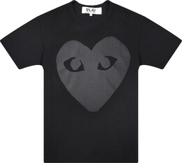 Comme Des Garçons Play: Чёрная футболка  Heart