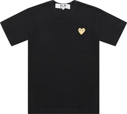 Comme Des Garçons Play: Чёрная футболка  Heart