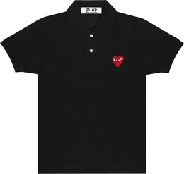 Comme Des Garçons Play: Чёрная рубашка  Heart