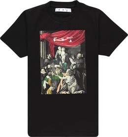Off-White: Футболка  Caravaggio Painting с коротким рукавом
