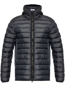 Stone Island: Пуховик с капюшоном 