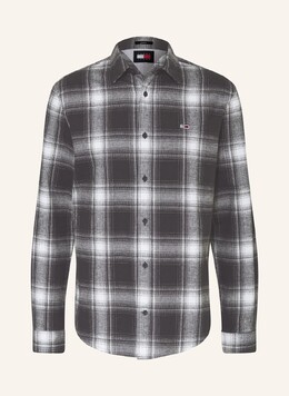 Tommy Hilfiger: Рубашка  Tommy Jeans из фланели
