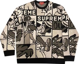 Supreme: Чёрный свитер 