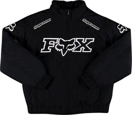 Supreme: Чёрная куртка  Fox Racing