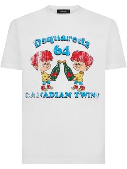 Dsquared2: Футболка с принтом 