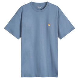Carhartt WIP: Чёрная футболка  Chase