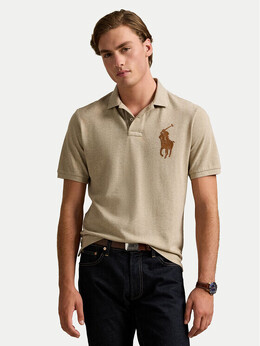 Polo Ralph Lauren: Бежевая рубашка 