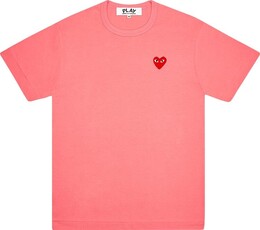Comme Des Garçons Play: Красная футболка 