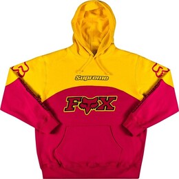 Supreme: Толстовка  Fox Racing с капюшоном