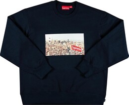 Supreme: Синяя толстовка  Aerial