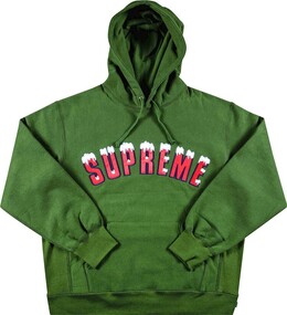 Supreme: Толстовка  Icy Arc с капюшоном