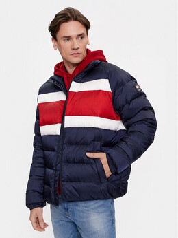 Tommy Jeans: Синяя куртка 