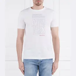Armani Exchange: Обтягивающая футболка 