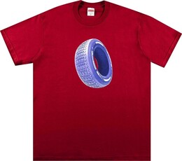 Supreme: Красная футболка  Tire