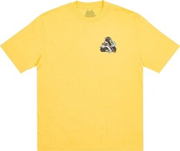 Palace: Жёлтая футболка 