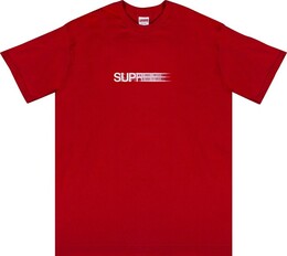 Supreme: Красная футболка  Motion Logo