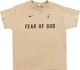 Nike: Бежевая футболка 