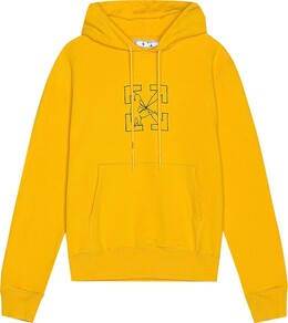Off-White: Жёлтая толстовка 