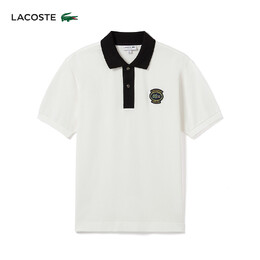 Lacoste: Белая футболка 