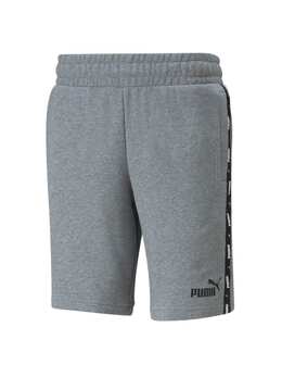 PUMA: Серые шорты  Ess