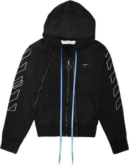 Off-White: Чёрная толстовка  Arrows