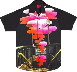 Supreme: Бархатная рубашка 