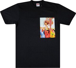 Supreme: Чёрная футболка  Sekintani