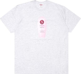 Supreme: Серая футболка  Super Cream