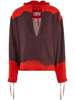 Ferragamo: Пальто с капюшоном 