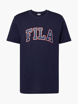 Fila: Чёрная футболка 