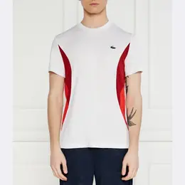 Lacoste: Белая футболка 