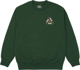 Palace: Зелёная толстовка 