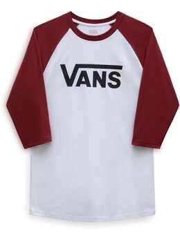 Vans: Белая футболка 